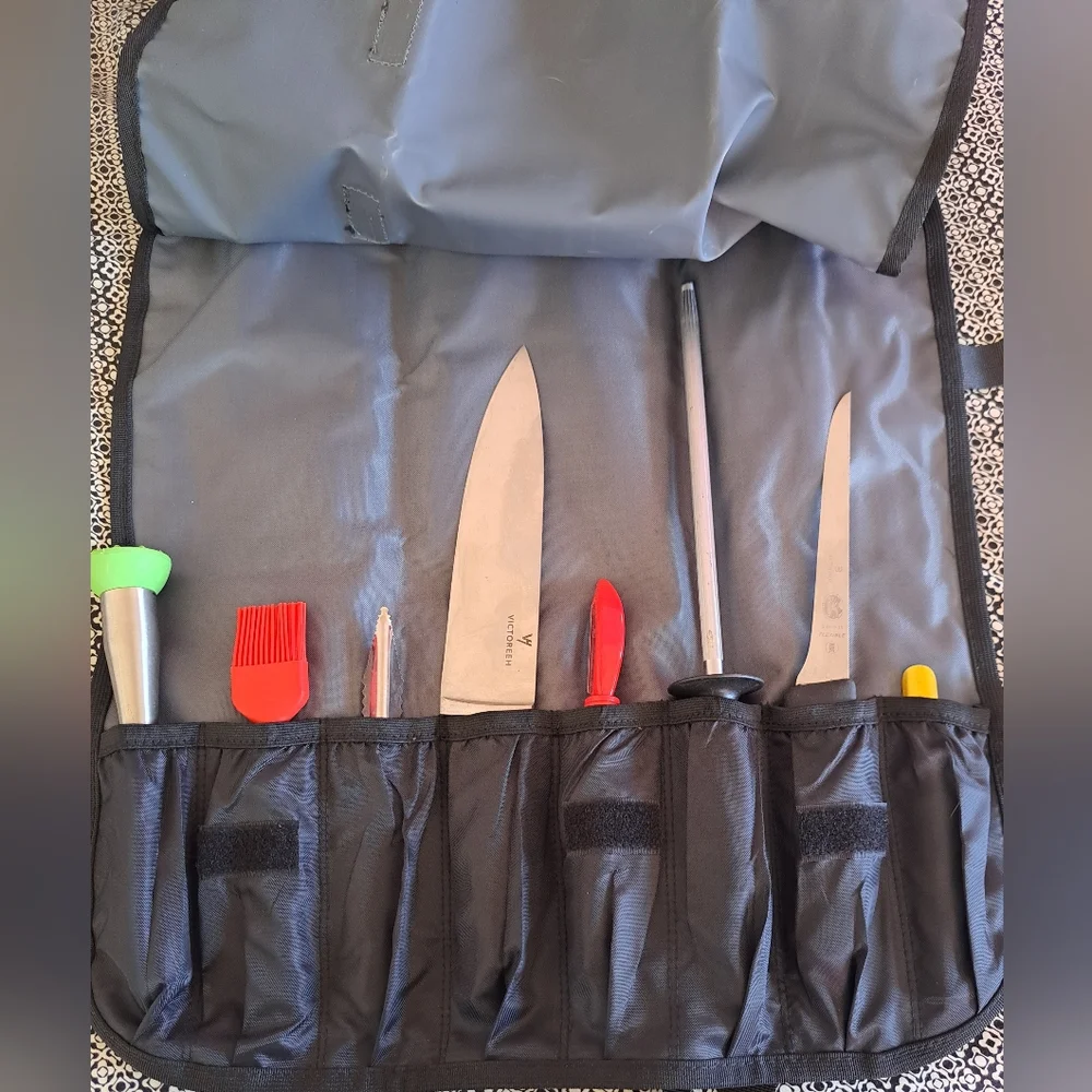 Mercer Culinary knives roll bag